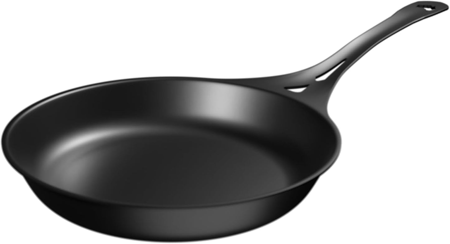 AUS-ION 8-Inch Skillet Cookware - Nonstick, Lightweight, Ergonomic Handle, Ideal for Frying, Baking, Grilling - Pre-Seasoned Pan - Suitable for All Heat Sources, Made in Australia