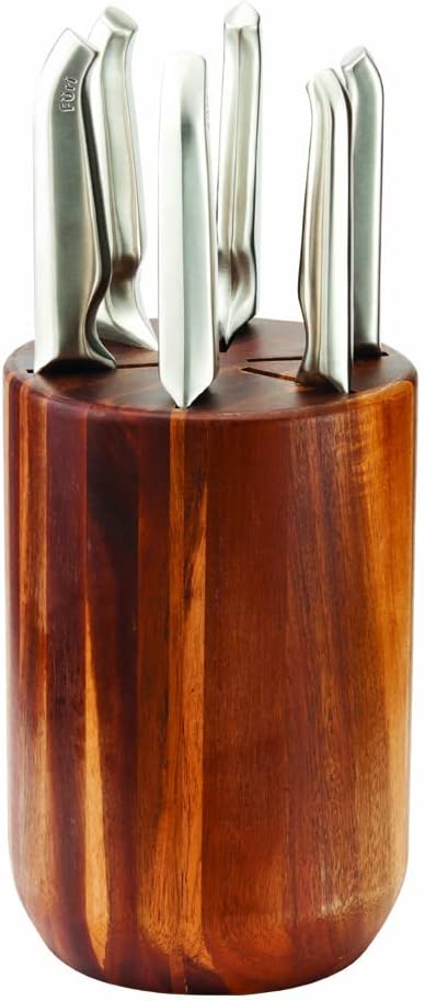 Stainless Steel Pro Capsule Knife Block 9-Pieces Set