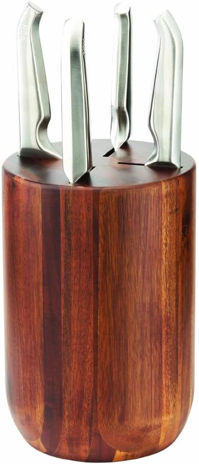 Stainless Steel Pro Capsule Knife Block 9-Pieces Set