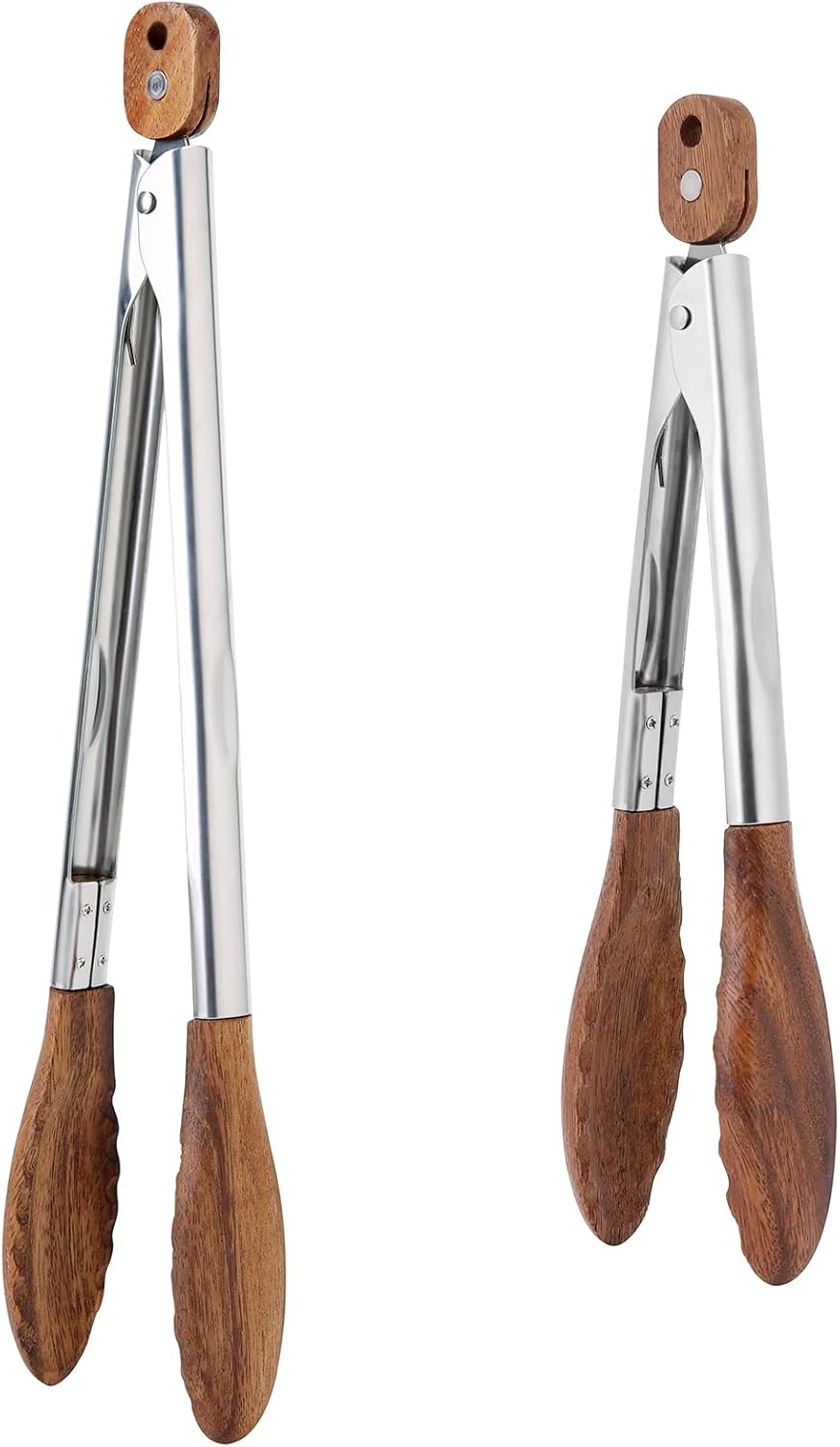Timber Kitchen Tongs (Set of 2)