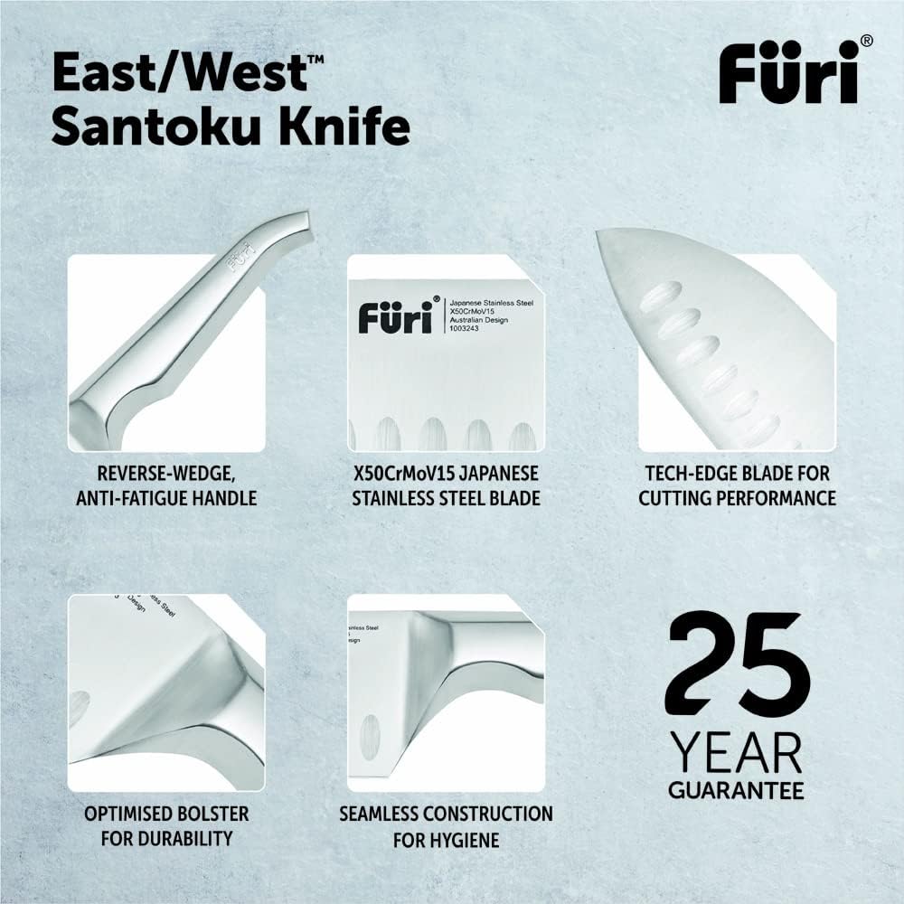 Stainless Steel Pro Capsule Knife Block 9-Pieces Set