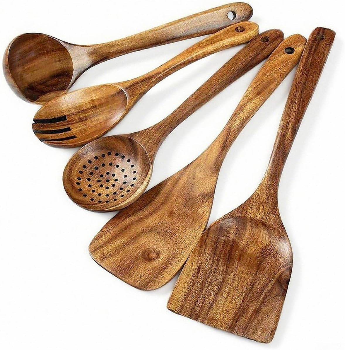 Timber Kitchen Utensils (Multiple Sets Available)