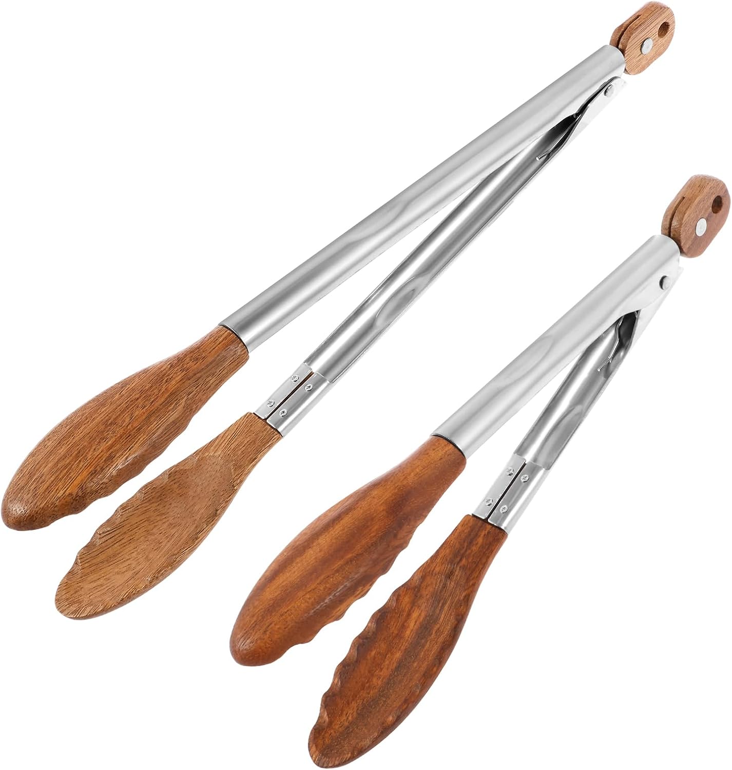 Timber Kitchen Tongs (Set of 2)