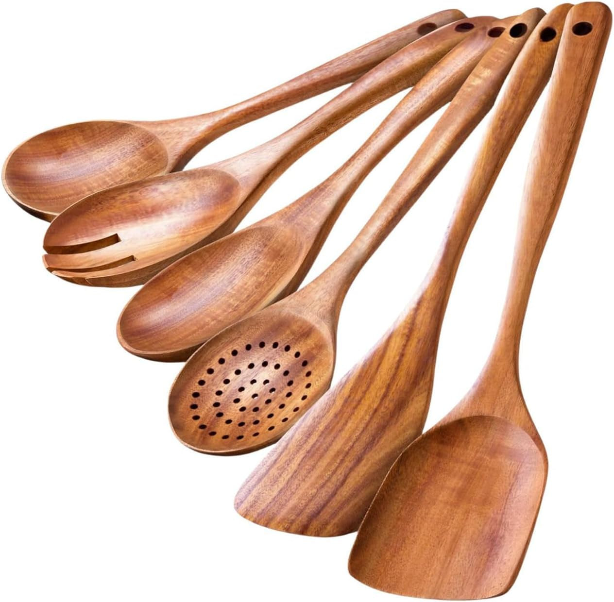 Timber Kitchen Utensils (Multiple Sets Available)