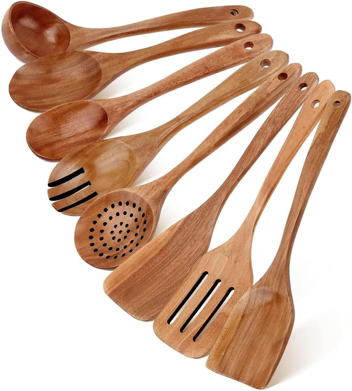 Timber Kitchen Utensils (Multiple Sets Available)